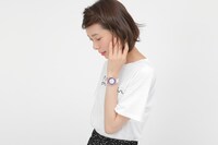 殺生丸モデルの腕時計の使用イメージ。