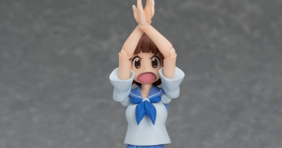 ハーレルヤ！「キルラキル」満艦飾マコがfigmaで登場、すしお完全監修 