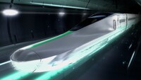 劇場版「新幹線変形ロボ シンカリオン 未来からきた神速のALFA-X」特報映像より。