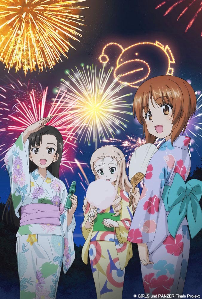 6週目来場特典「描き下ろし暑中見舞いポストカード」。