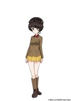 知波単学園の細見（CV：七瀬亜深）。