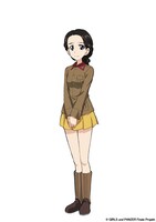 知波単学園の浜田（CV：井上優佳）。