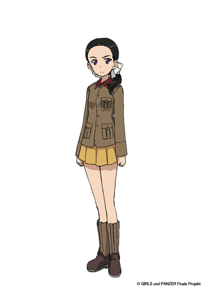 知波単学園の池田（CV：多田このみ）。