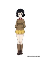 知波単学園の寺本（CV：葉山いくみ）。