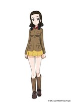 知波単学園の名倉（CV：石上美帆）。