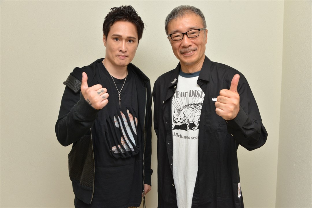 栄喜と小林まこと。
