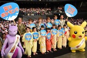 「ミュウツーの逆襲 EVOLUTION」完成披露試写会の様子。