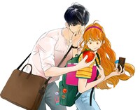 「チーズ・イン・ザ・トラップ」6巻のカバーイラスト。