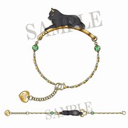 イヌをモチーフにしたブレスレットのイメージ。