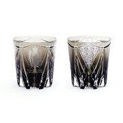 「江戸切子グラス」