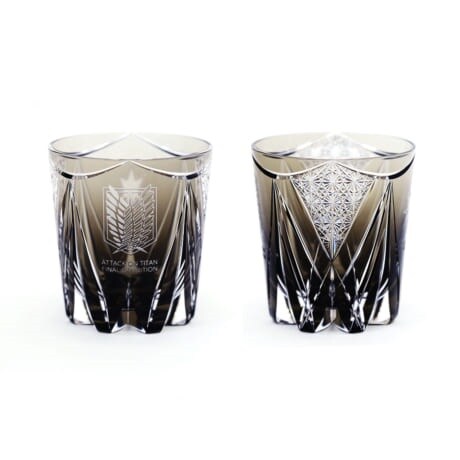 「江戸切子グラス」