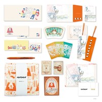 「パンダコパンダ」の展覧会オリジナルグッズ。(c)TMS
