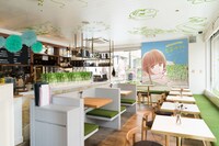 「豆苗カフェ」の店内イメージ。