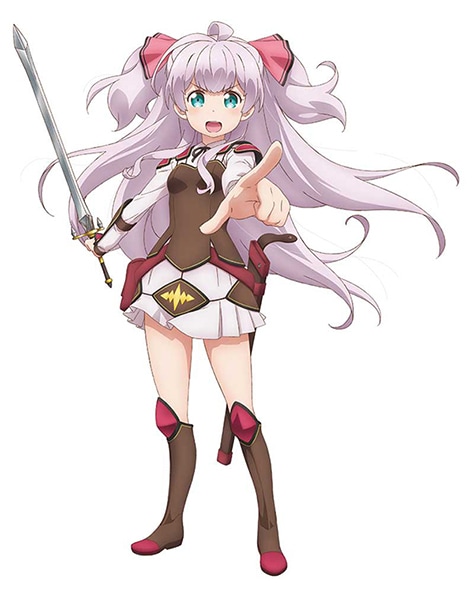 TVアニメ「私、能力は平均値でって言ったよね！」のティザービジュアル。