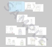 劇場版「青春ブタ野郎はゆめみる少女の夢を見ない」4週目特典の複製原画セット。