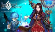 「Fate/Grand Order」のコラボメガネのサイトイメージ。