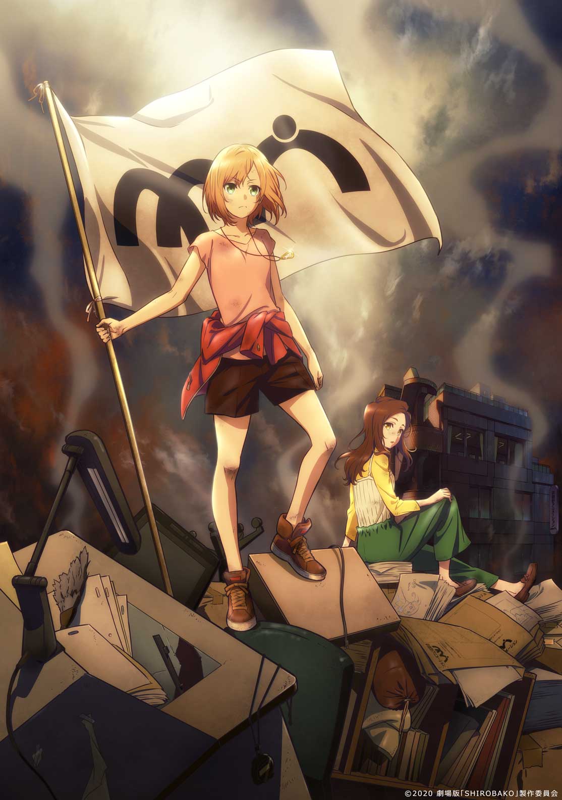 劇場版「SHIROBAKO」ティザービジュアル