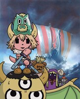 「ヴィンランド・サガ」と「ポンコツクエスト」のコラボビジュアル