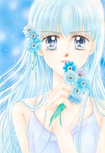 椎名あゆみ「ベイビィ★LOVE」の原画。(c)椎名あゆみ/集英社