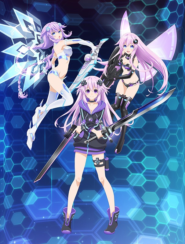 OVA「超次元ゲイム ネプテューヌ ～ねぷのなつやすみ～」キービジュアル