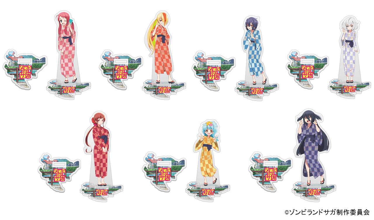 ゾンビランドサガ 佐賀事変 アクリルスタンド7体セット