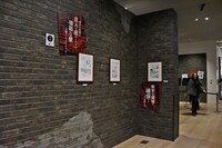 「進撃の巨人展FINAL」の様子。