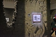「進撃の巨人展FINAL」の様子。