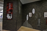 「進撃の巨人展FINAL」の様子。