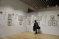 「進撃の巨人展FINAL」の様子。