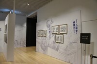 「進撃の巨人展FINAL」の様子。