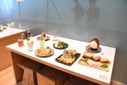 「リーブス商会CAFE」のメニュー。