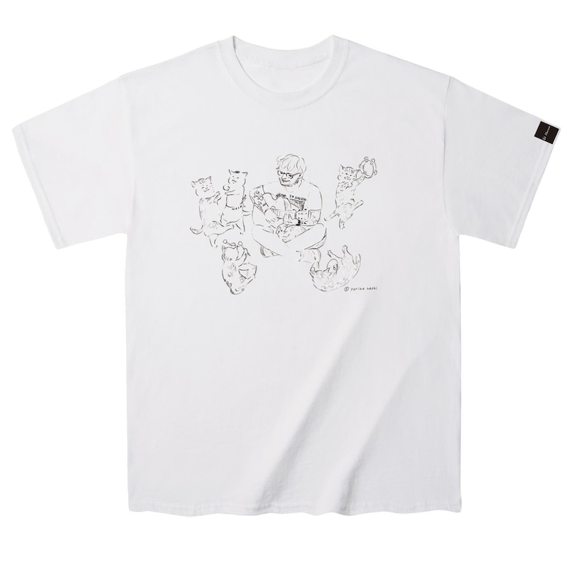 「エド・シーラン×きょうの猫村さんコラボTシャツ」（フロント）