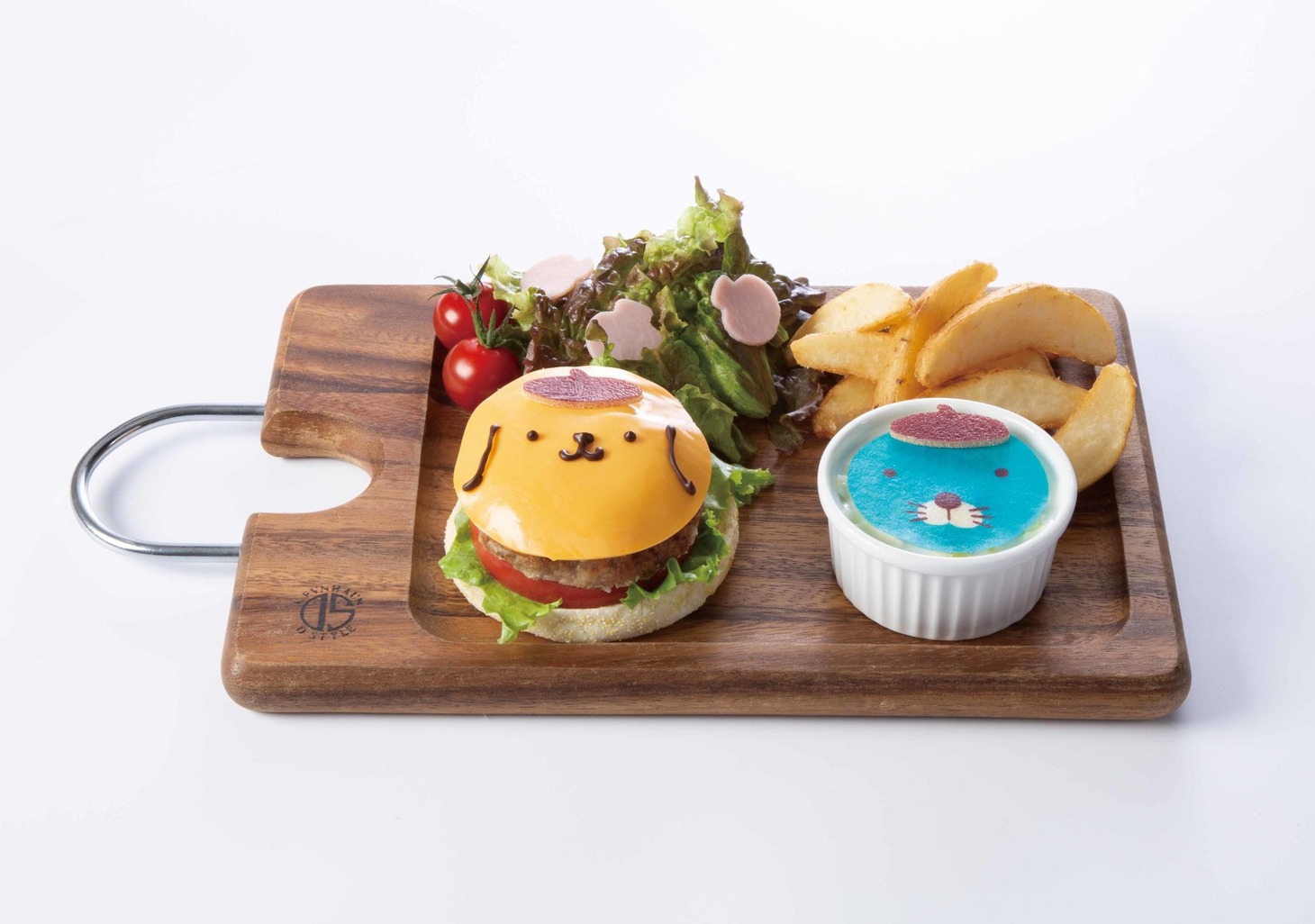 「ポムポムプリンのイングリッシュマフィンとぼのぼのドリア」