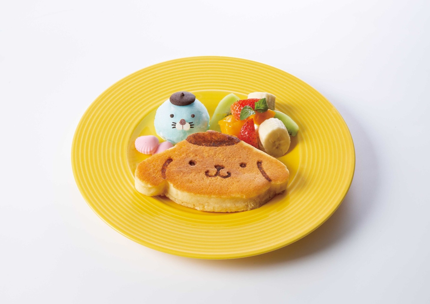 「ポムポムプリンのパンケーキ～ぼのぼのと一緒～」