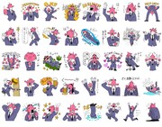 「ビジネスフィッシュ」LINEスタンプ