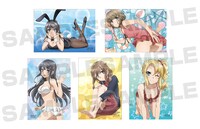 抽選会のB賞、C賞賞品となるブロマイド。全5種が用意された。