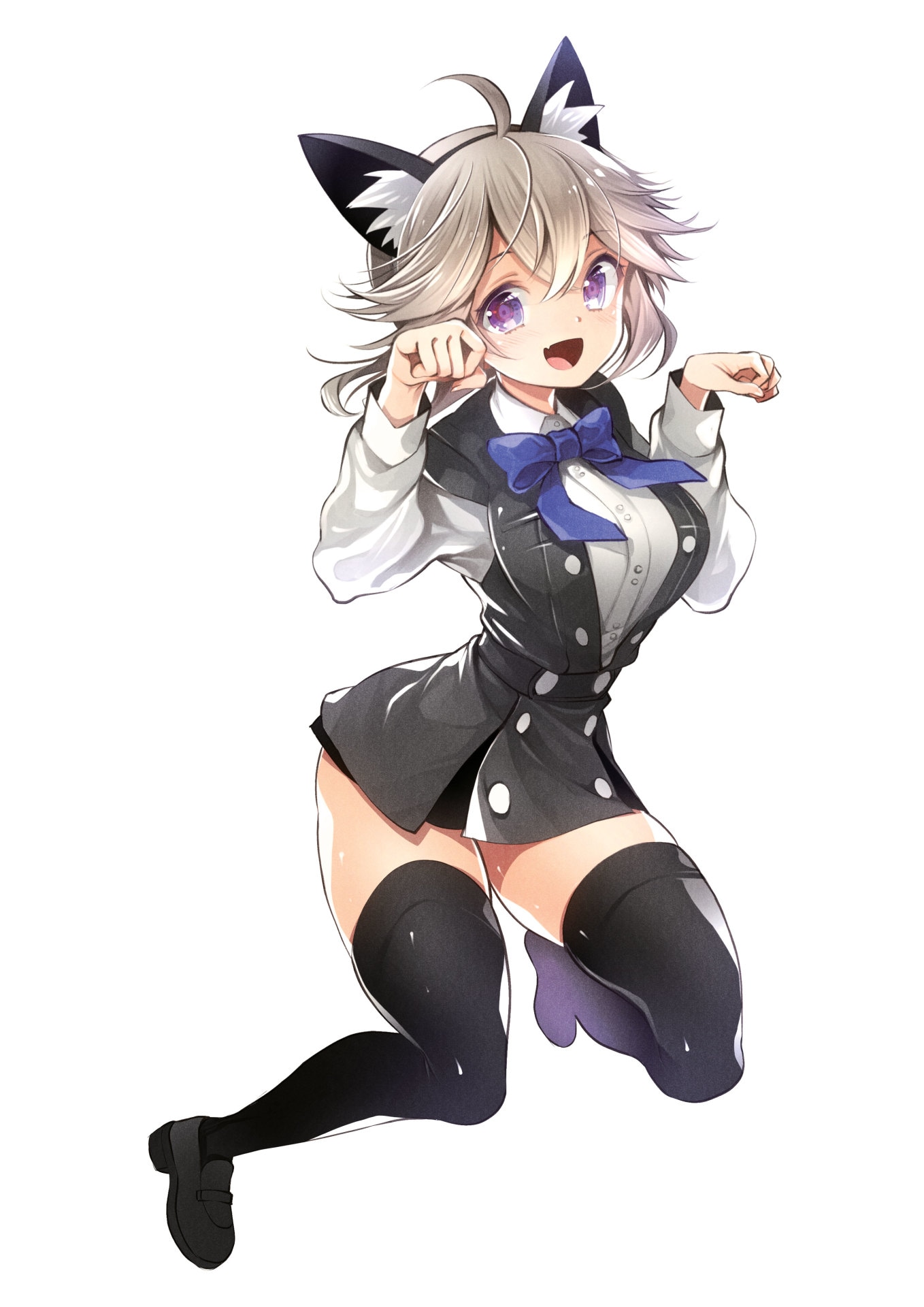 みなもと悠「バーチャルYouTuber 黒咲りんをかまってにゃ！」のカット。(c)黒咲りん・みなもと悠（秋田書店）2019