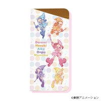 20周年記念ビジュアルを使用したグラスケース。