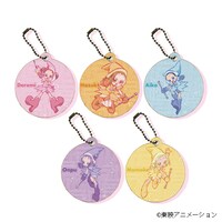 20周年記念ビジュアルを使用したレザーチャーム。