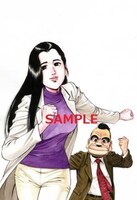 会場で販売されるポストカード（3枚セット）。