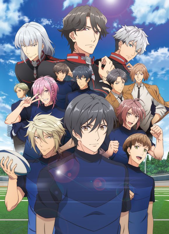 TVアニメ「トライナイツ」キービジュアル