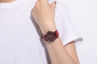 沙悟浄モデルの腕時計の使用イメージ。