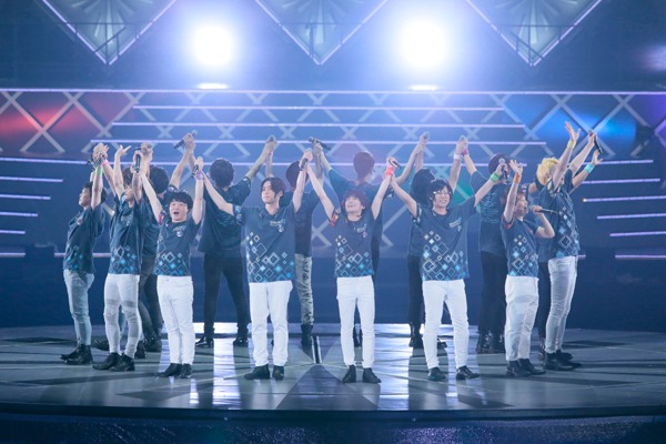 「アイドリッシュセブン 2nd LIVE『REUNION』」の様子。
