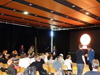 上映イベントの様子。