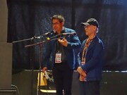 右が富野由悠季監督。