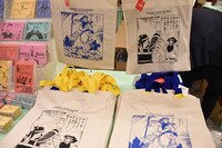 物販コーナーより。