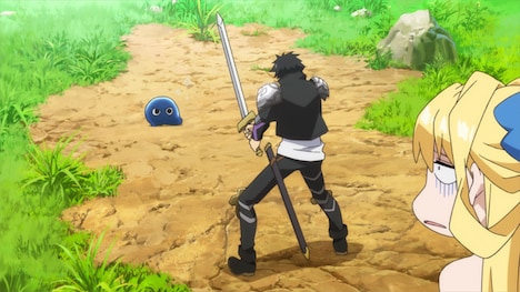 TVアニメ「慎重勇者～この勇者が俺TUEEEくせに慎重すぎる～」ティザーPVに盛り込まれた場面カット。