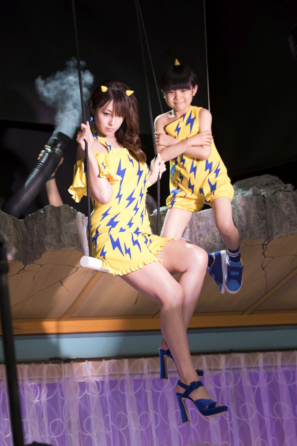 東京ガスのCM「『電気代にうる星やつら/ 登場』篇」のメイキングより。