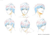 ハク（CV：小野友樹）のキャラクター設定画。