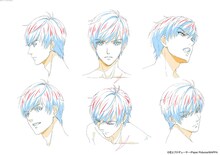 ハク（CV：小野友樹）のキャラクター設定画。